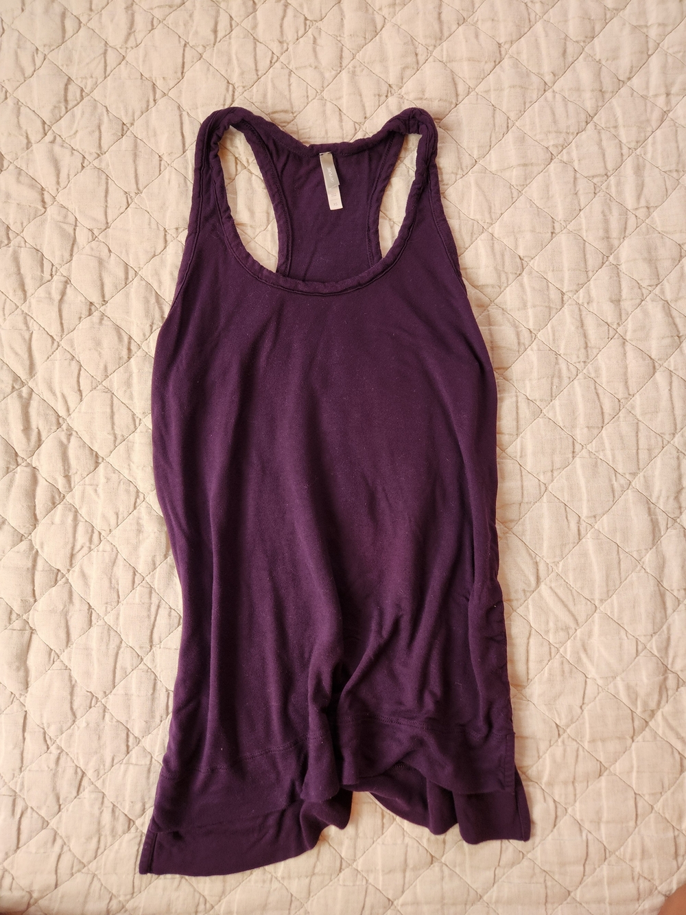 GAP Deep Plum Racerback Tank Top